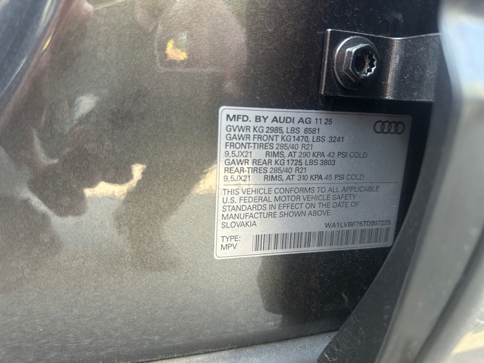 2026 Audi Q7 Premium Plus