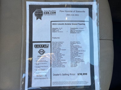 2021 Lincoln Aviator Grand Touring