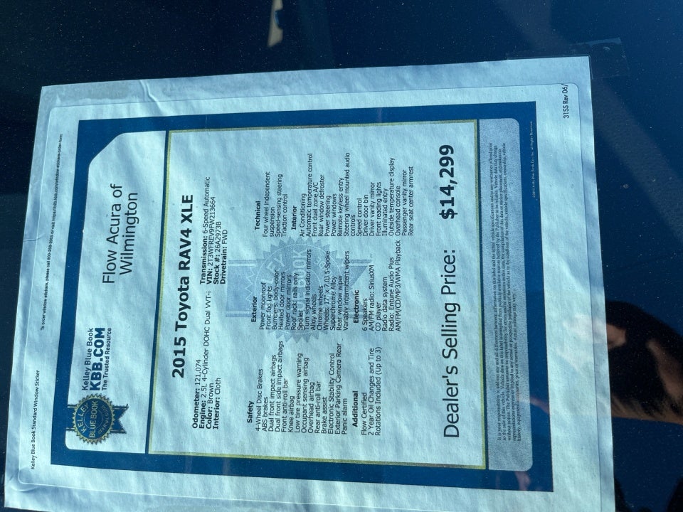 2015 Toyota RAV4 XLE