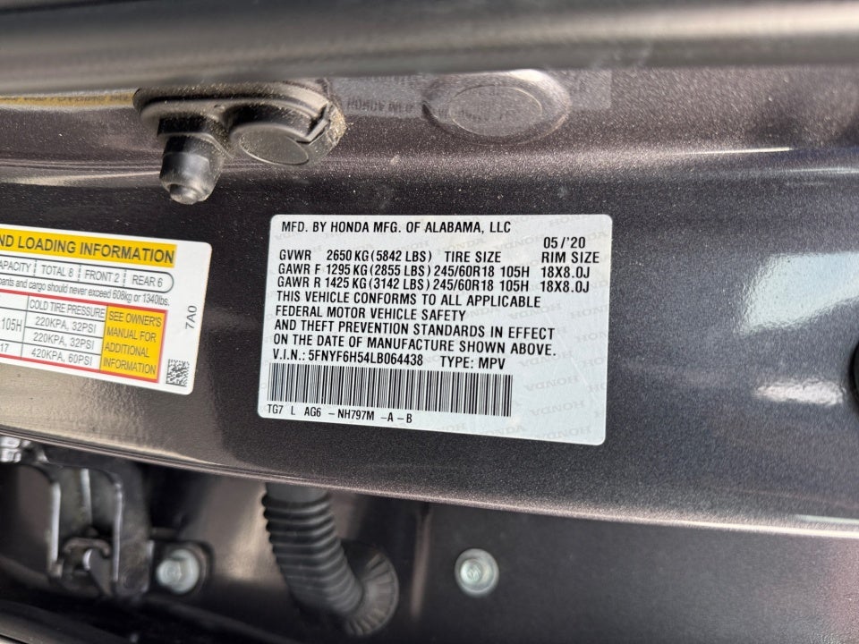 2020 Honda Pilot AWD EX-L