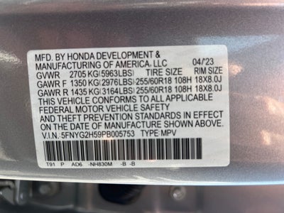 2023 Honda Pilot EX-L 7 Passenger