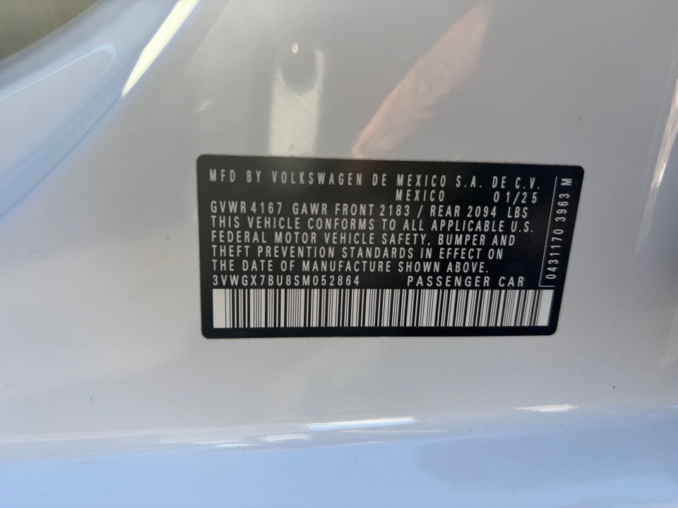 2025 Volkswagen Jetta 1.5T SEL