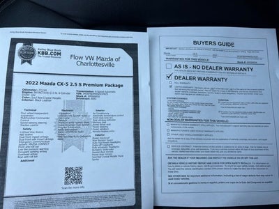 2022 Mazda Mazda CX-5 2.5 S Premium Package