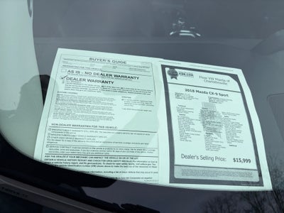 2018 Mazda Mazda CX-9 Sport