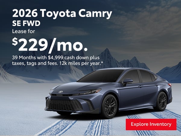 2026 Toyota Camry SE FWD