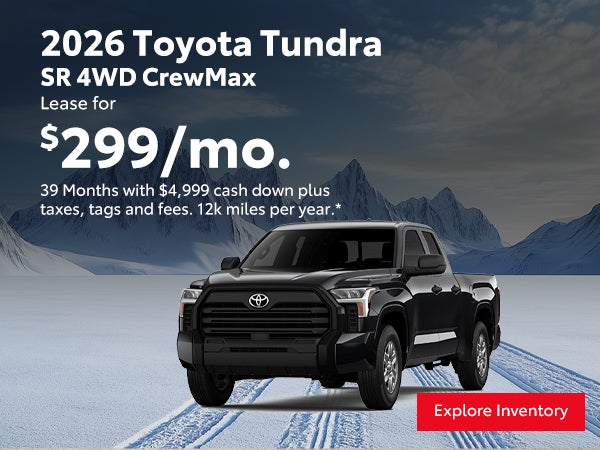 2026 Toyota Tundra SR 4WD