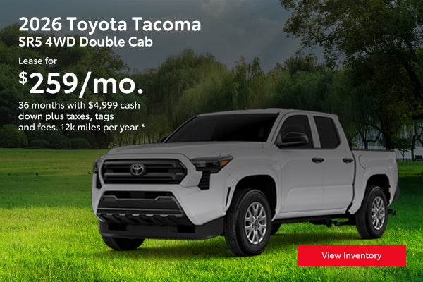 2026 Toyota Tacoma SR5 4WD Double Cab