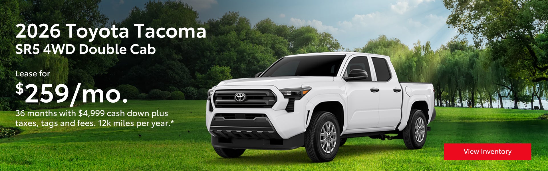 2026 Toyota Tacoma SR5 4WD Double Cab