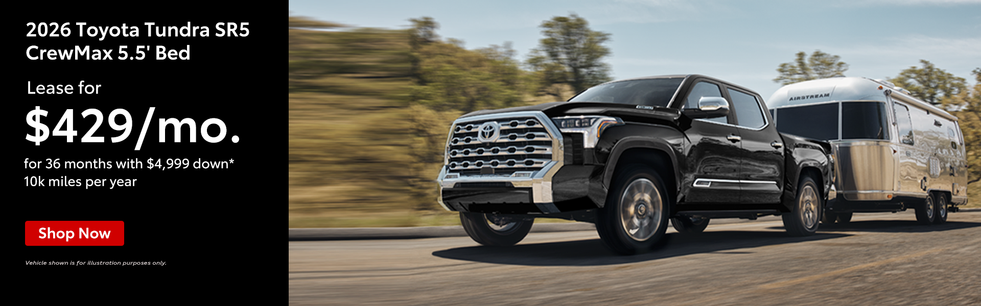2026 Toyota Tundra SR5 CrewMax 5.5' Bed