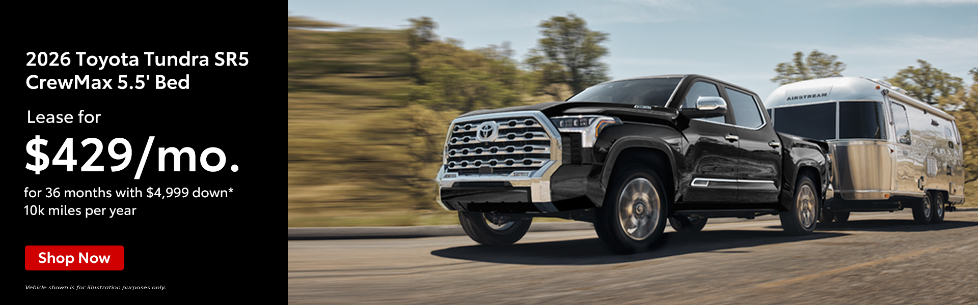 2026 Toyota Tundra SR5 CrewMax 5.5' Bed